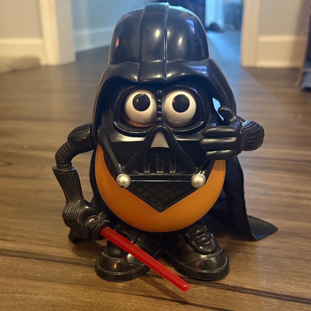 Star Wars Darth Vader Potato Head Toy - Black and Orange